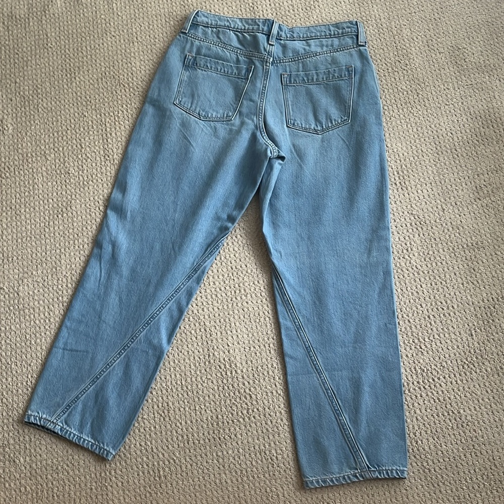 Banana Republic Factory, high-rise, slim barrel, Jean women’s size 29. - Picture 5 of 7